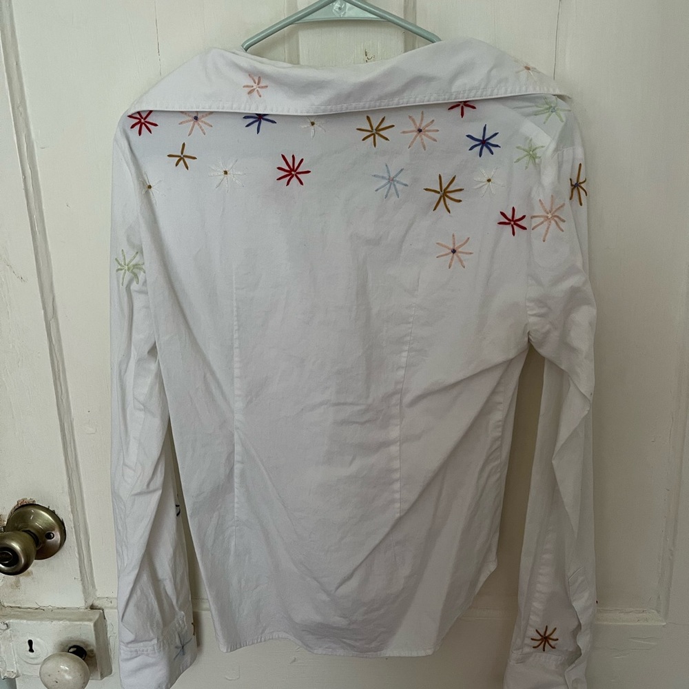 DKNY Floral top size 6